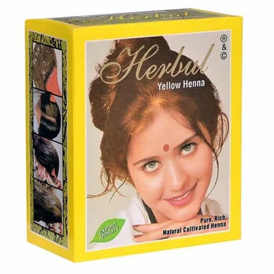 HERBAL YELLOW HENNA 10 PACK