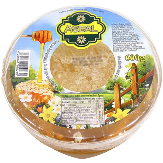ASBAL TOBACCO PETEK BAL HONEY WITH WAX 12*600 G.