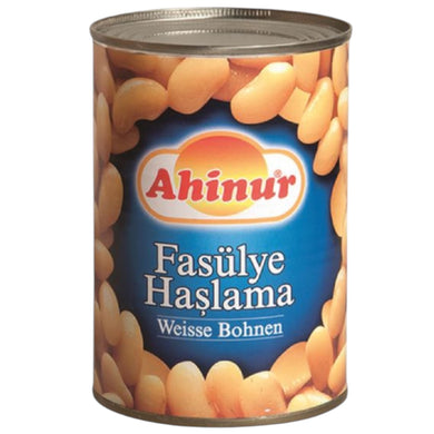 AHINUR HASLAMA FASULYE KOGTE WHITE BOOKS 24*400 G. DS.