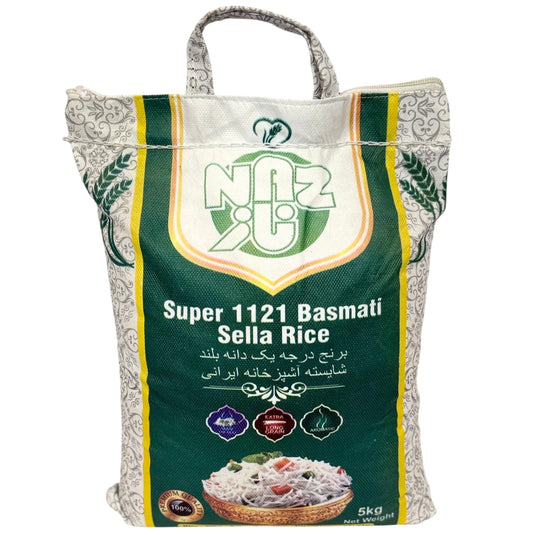 NAZ SUPER 1121 BASMATI SELLA RICE 4*5 KG.