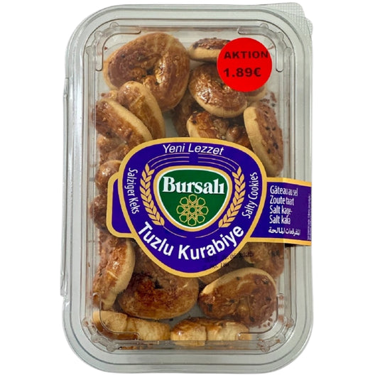 BURSA SALTY COOKIES 6*300 G. SESAME CORECOAT BOMBE