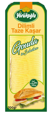 YORUKOGLU DILIM KASAR GOUDA SKIVER OST 8*700 G.