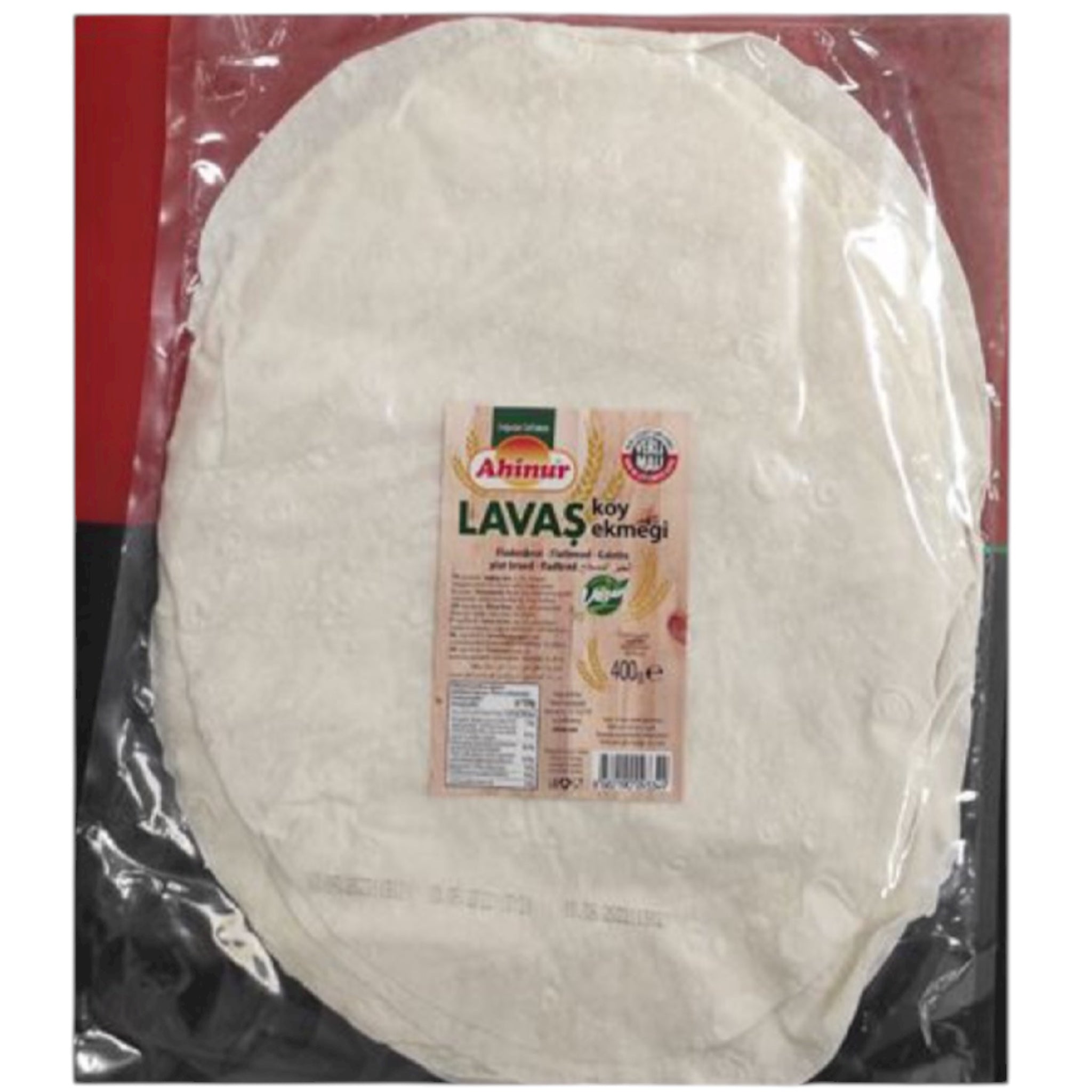 AHINUR LAVAS KOY EKMEEK FLAT BREAD 18*400 G. - IFTDK