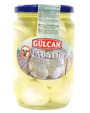 GULCAN LABNEH PEYNIR SADE 12*425 G. GLAS BLÅ
