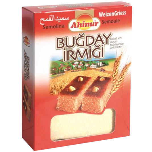 AHINUR BUGDAY IRMIK WHEAT SEMOLINA 18*500 G.