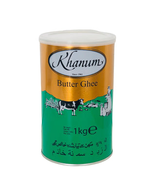 KHANUM BUTTER GHEE 12*1 KG.