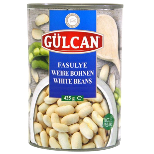 GULCAN HASLAMA FASULYE HVID BØNNE 24*400 G.DS.