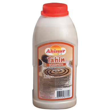 AHINUR TAHIN SESAMPASTE 12*520 G. PET.