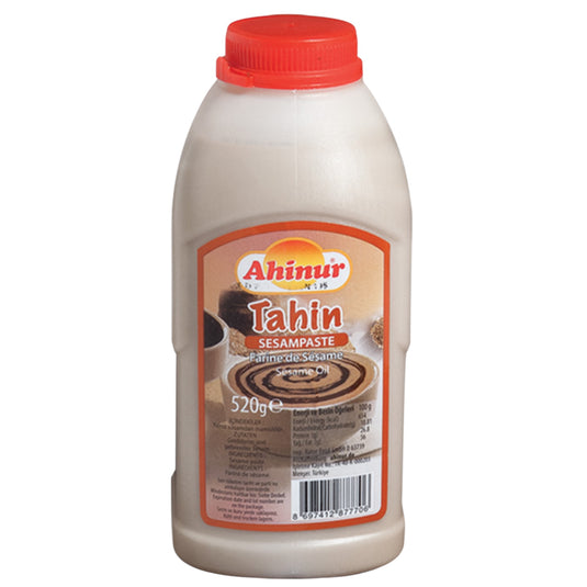 AHINUR TAHIN SESAMPASTE 12*520 G. PET.