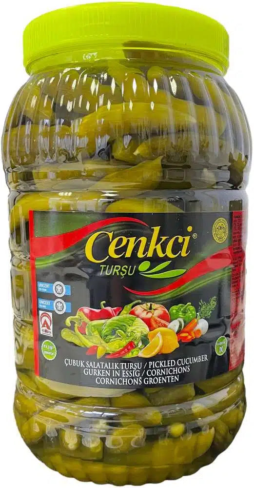 CENKCI SALATALIK TURSU SYLTEDE AGURKER 6*3 KG. PET.