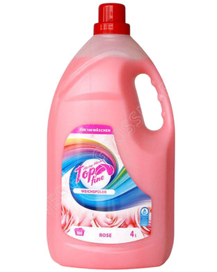 TOP FINE RINSE DETERGENT ROSE 4*4 LITERS LIGHT RED