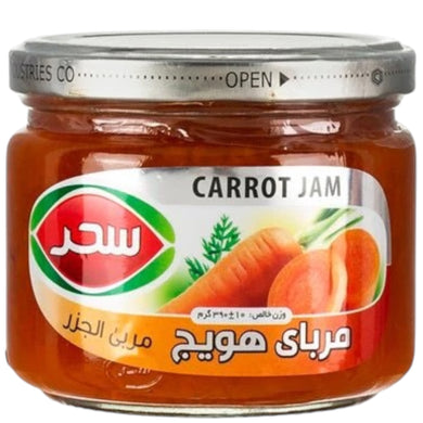 SAHAR CARROT JAM GULERODSMARMELADE 12*390 G.