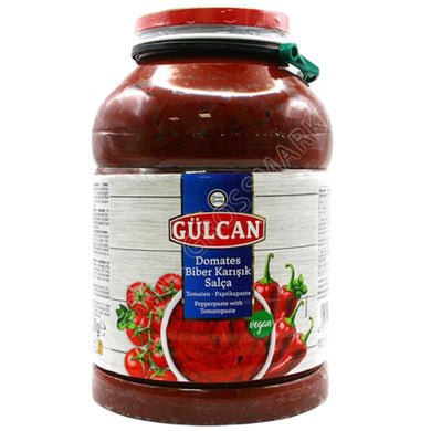 GULCAN DOMATES & BIBER SALCA TOMAT & PAPRIKA PURE 4*4300 G. MIXED