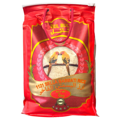 BUL BUL SELLA BASMATI RICE 4*5 KG.