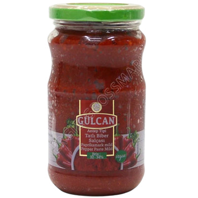 GULCAN PEPPER PASTA SWEET PAPRIKA PURE 12*370 G. MILD