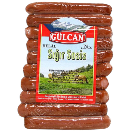 GULCAN SIGIR SOSIS BEEF SAUSAGES 10*400 G.