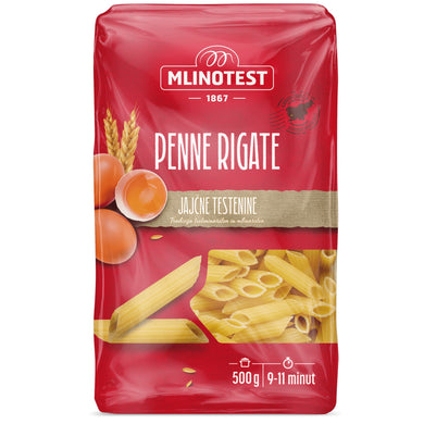 MLINOTEST ÆG PASTA 14*500 G. RØD