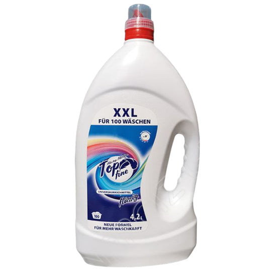 TOP FINE VASKEMIDDEL FLUSSIGES 4*4,2 LITER HVID