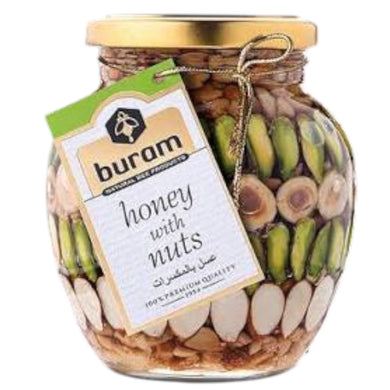 BURAM EZME CEREZLI BAL KNUST NØDDER M.HONING 12*420 G. GL.