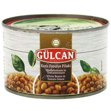 GULCAN FASULYE PILAKI HVIDE BØNNER 12*400 G. DS. HAZIR YEMEK