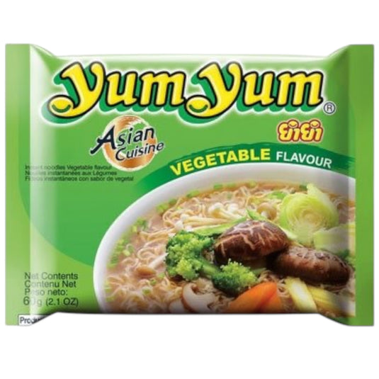 YUM YUM VEGETAR NUDLER 30*60 G.