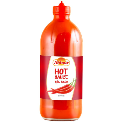 AHINUR ACI SOS HOT SAUCE 12*473 ML. GL.