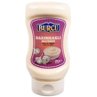 BURCU SARIMSAKLI MAYONEZ HVIDLØGS MAYONAISE 10*290 ML. PET