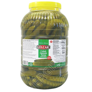 GULCAN CUBUK SALATALIK SYLTEDE AGURK 4*4900 G. PET.