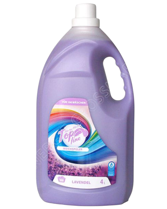 TOP FINE RINSE DETERGENT LAVENDER 4*4 LITERS PURPLE