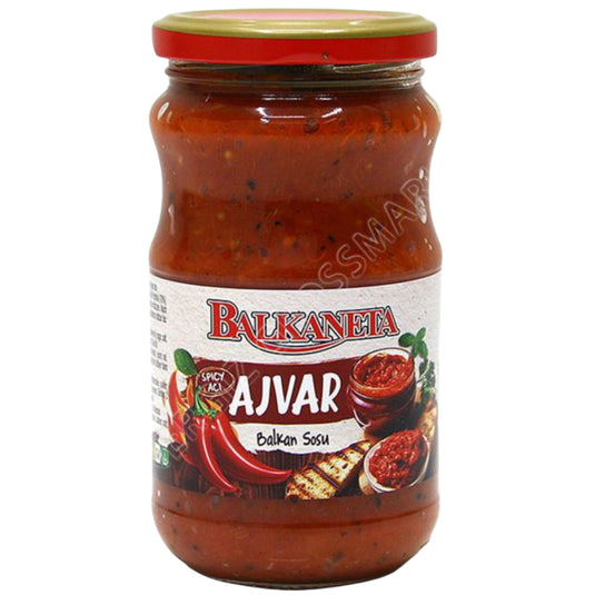 BALKANETA AJVAR HOT 12*350 G. STÆRK