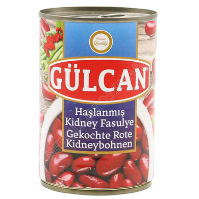 GULCAN HASLAMA KIRMIZI FASULYE RØDE BØNNER 12*400 G.DS. NEW