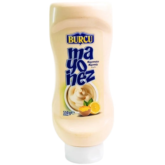 BURCU MAYONNAISE 12*550 G. PET. TOP DOWN