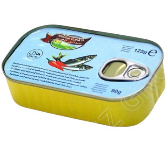 ARABIAN GARDEN SARDINE FISH 50*125 G. STRONG