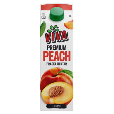 VIVA PREMIUM PEACH 12*1 LITER FERSKEN