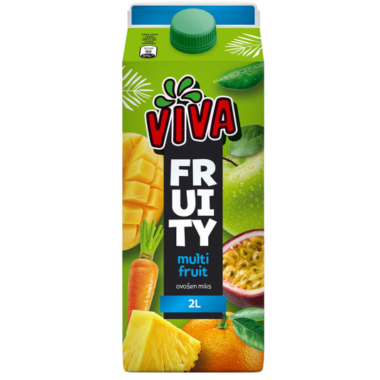 VIVA MULTIFRUIT 6*2 LITER FRUITY