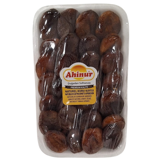 AHINUR NATUR KURU KAYISI SIYAH TØRREDE ABRIKOS 12*700 G. SORT JUMBO