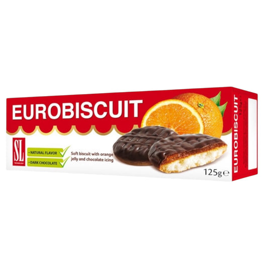 SWISSLION EUROBISCUIT ORANGE 24*125 G. APPELSIN
