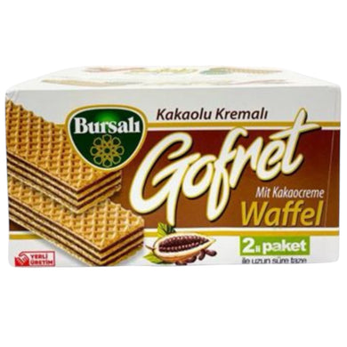 BURSALI KAKOLU GOFRET KAKAO VAFLER 12*400 G.