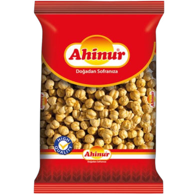 AHINUR TUZLU SALAMURA SARI LEBLEBI SALTEDE RISTEDE GULE KIKÆRTER 15*175 G.