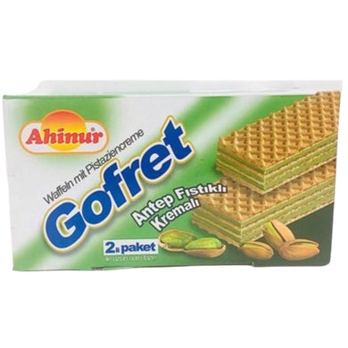 AHINUR ANTEP PISTIKLI WAFFLES PISTACHIO WAFFLES 12*500 G.