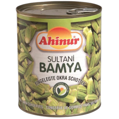 AHINUR BAMYA TAZE COOKED OKRA 12*800 G. DS.