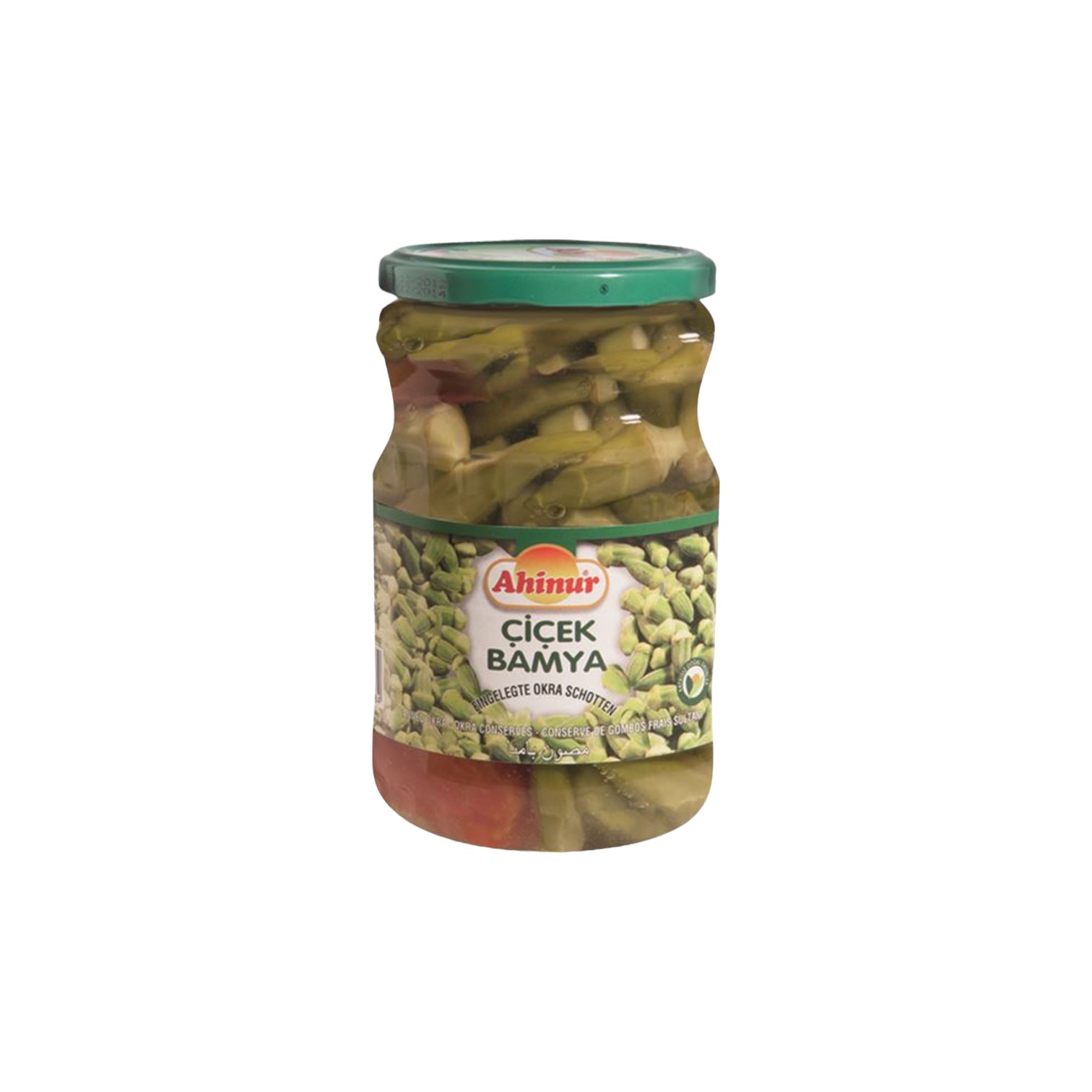 AHINUR CICEK BAMYA OKRA 12*660 G. GL.