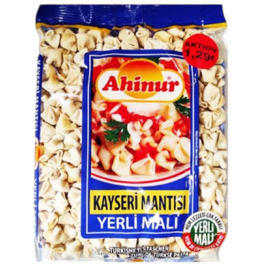 AHINUR KAYSERI MANTI TURKISH TORTELLINI 21*350 G. PS.