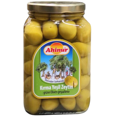 AHINUR YESIL ZEYTIN KIRMA GRÜNE OLIVE 6*1600 G. GL.