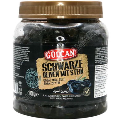 GULCAN OIL SELE BLACK OLIVE SORTE OLIVEN 6*1000 G, 201/260 GOLD