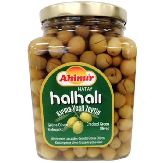 AHINUR YESIL ZEYTIN HATAY HALHALI GRÜN OLIVE 6*1600 CC GL.