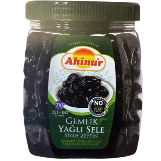 AHINUR YAGLI HARNESS ALIE SCHWARZ OLIV 6*700 G. PET GRÜNER DECKEL