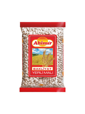 AHINUR CALI BEANS WHITE BEANS 12*1 KG.