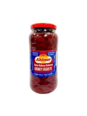 AHINUR HASLAMA KIRMIZI FASULYA COOKED RED KIDNEY BEANS 12*540 G. GL.