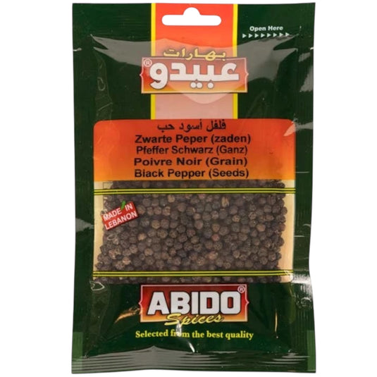 ABIDO SORT PEBER HEL 10*45 G.